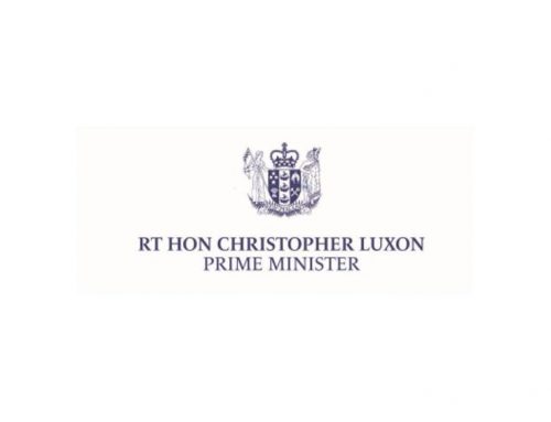 Letter from Rt Hon Christopher Luxon, Prime Minister